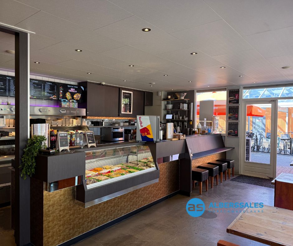 Menuborden boven de toonbank